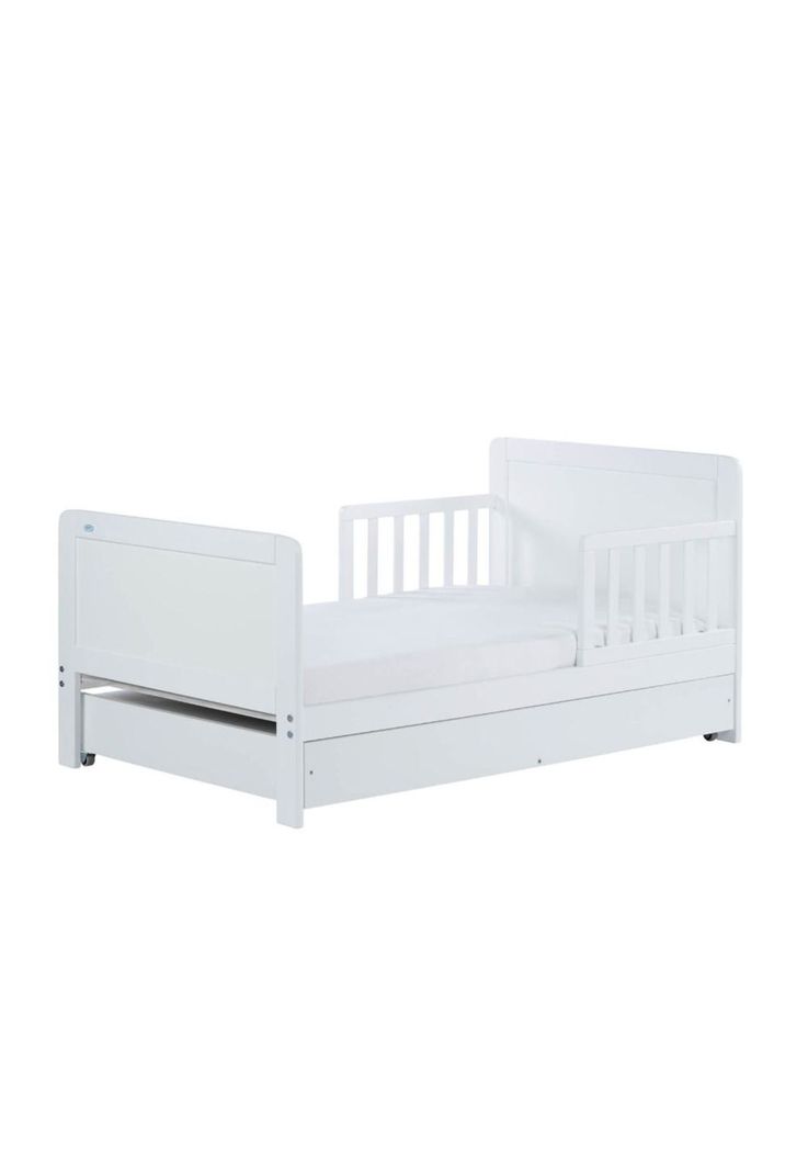 Cama Montessori de Transición con Cajonera OLEX (140 x 70) - Blanco-0