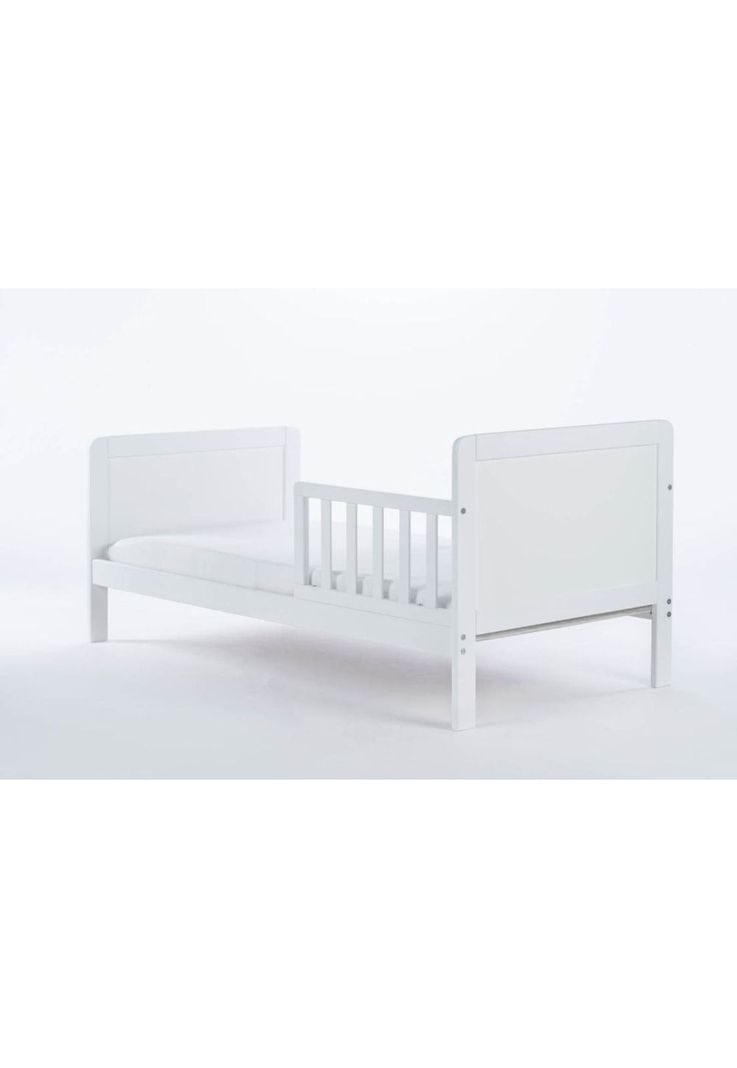 Cama Montessori de Transición con Cajonera OLEX (140 x 70) - Blanco-2