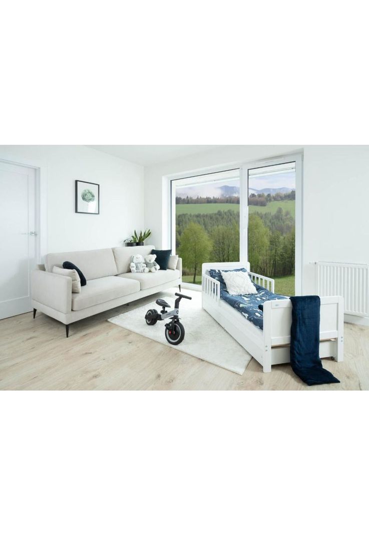 Cama Montessori de Transición con Cajonera OLEX (140 x 70) - Blanco-9