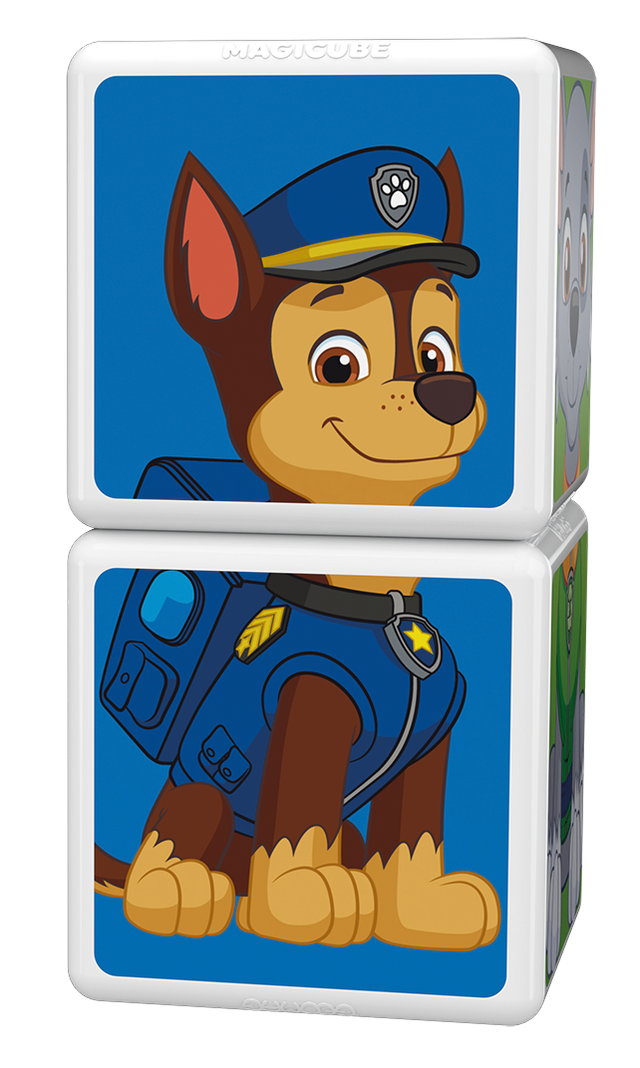 Cubos Magnéticos Paw Patrol-Chase-Skye-Rocky 3 U-2