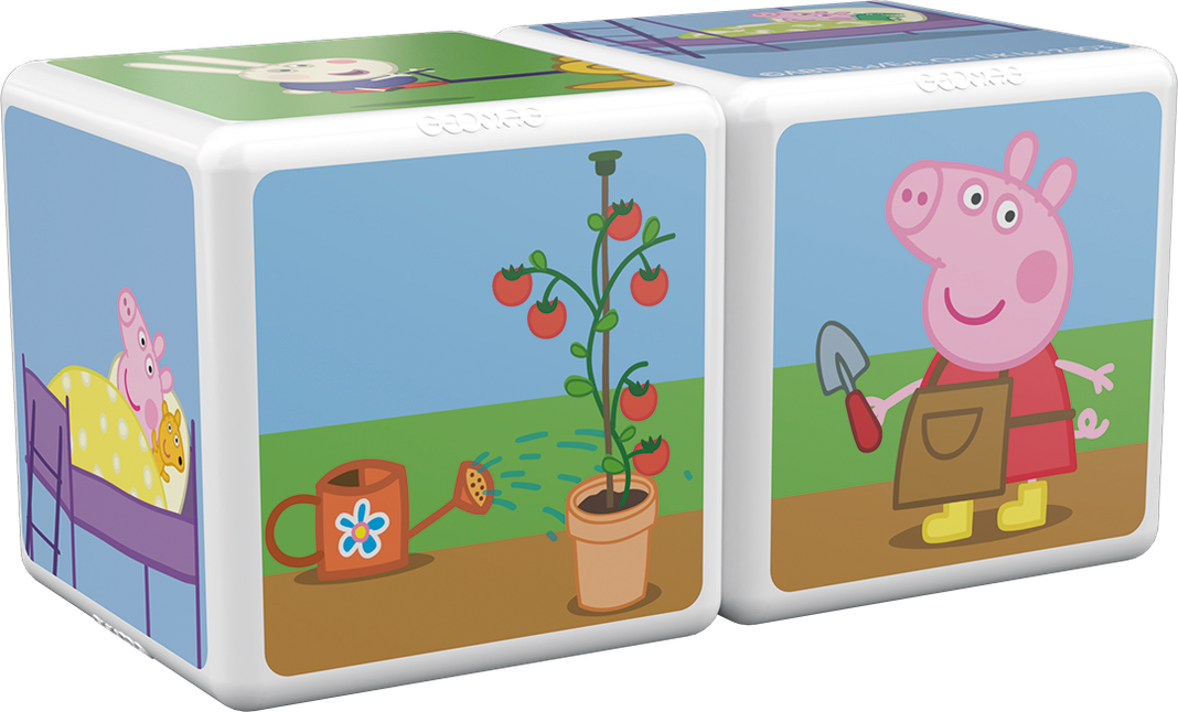 Cubos Magnéticos Peppa Pig-Un dia con Peppa 2 U-2