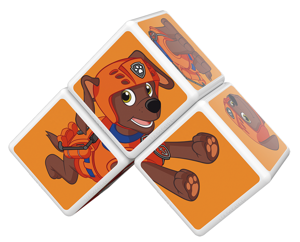 Cubos Magnéticos Paw Patrol-Marshall-Rubble-Zuma-5
