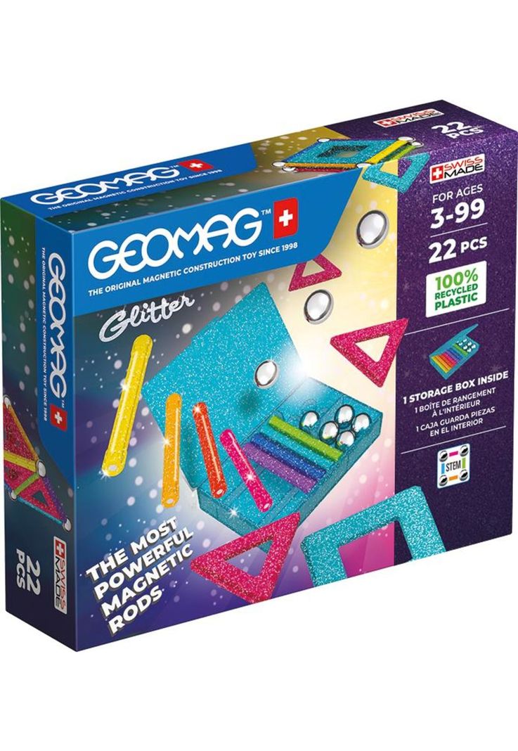 Juego de Creacion Magnético Glitter (22 piezas)-0