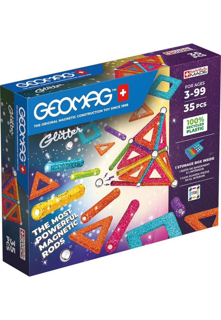 Juego de Creacion Magnético Glitter (35 piezas)-0