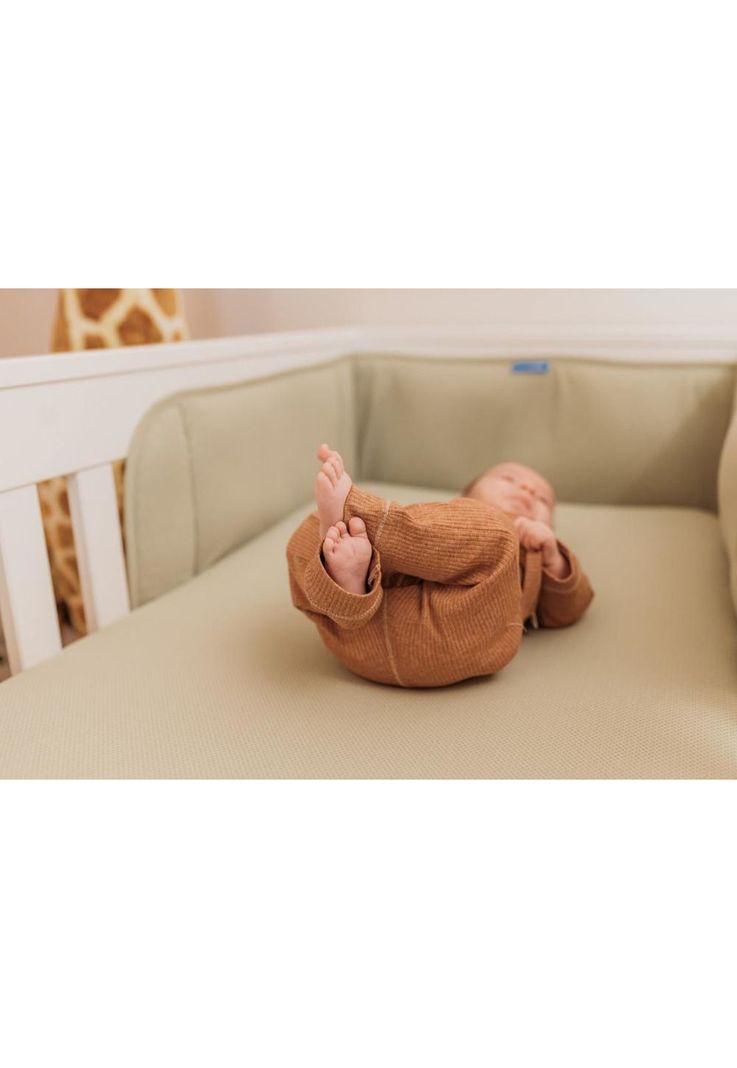 Protector de Cuna AeroSleep - Verde Oliva-6