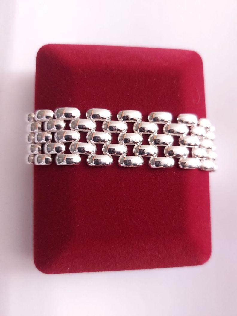 PULSERA BRAZALETE PLATA ITALIANA 925-2