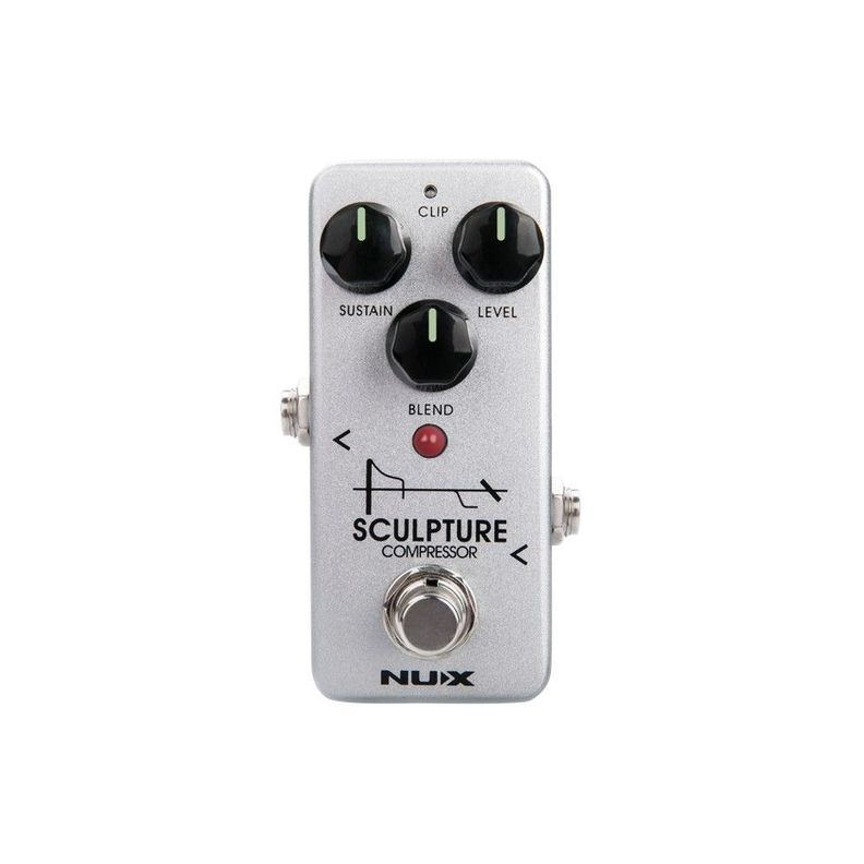 Pedal Para Guitarra Compresor NCP-2 Sculpture NUX Gris