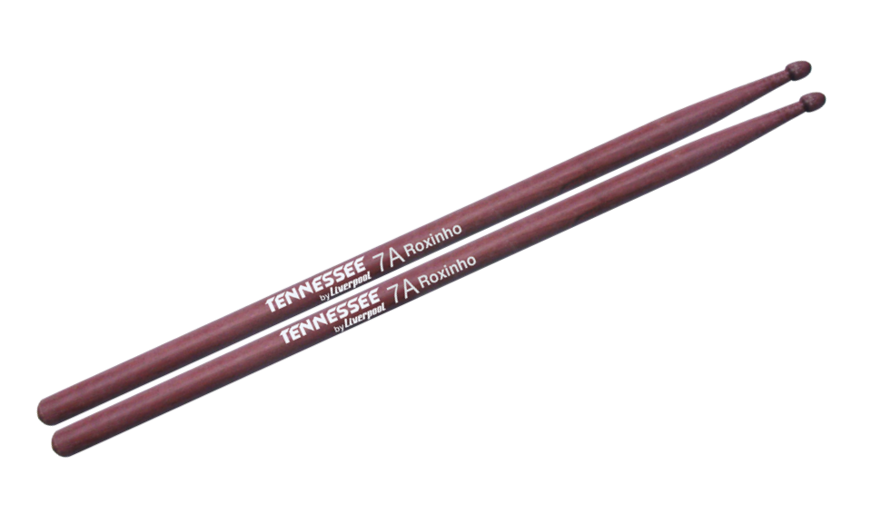 Baquetas Liverpool Tennessee Roxinho 7A punta Madera TN-ROX-7AM Morado