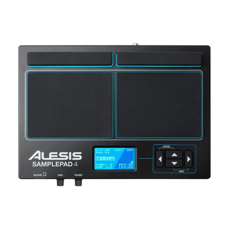 Pad De Percusion Electronica Sample Pad 4 - Alesis Negro