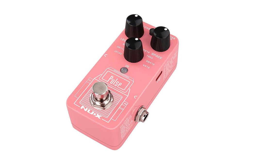 Pedal Simulador de Amplificador NUX para Guitarra PULSE NSS-4-0