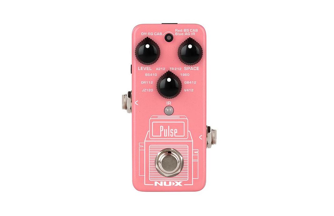 Pedal Simulador de Amplificador NUX para Guitarra PULSE NSS-4-1