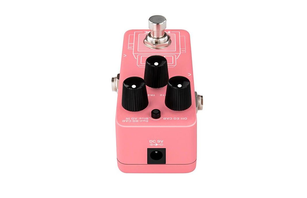 Pedal Simulador de Amplificador NUX para Guitarra PULSE NSS-4-4