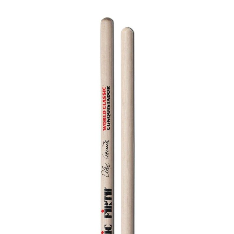 Baquetas Para Timbales Alex Acuña Clear Conquistador SAAC Vic Firth -2