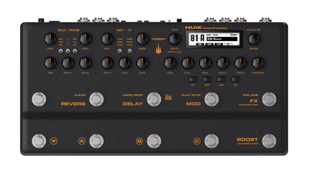 Pedalera Multiefectos Trident NME-5 NUX-0