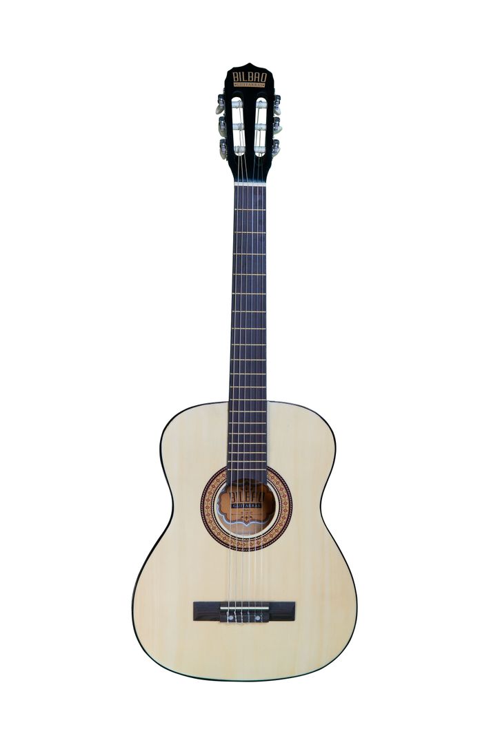 Guitarra Clásica 3/4 Bilbao BIL-34-NT + Funda-1