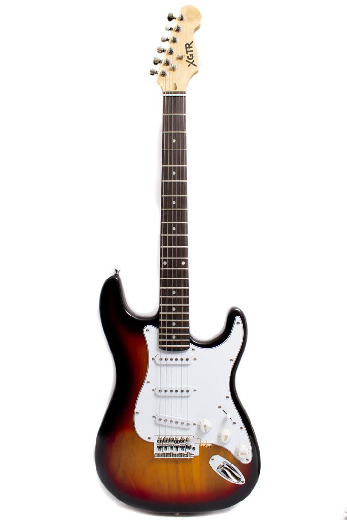 Guitarra Electrica Stratocaster Sunburst ST111-SB XGTR Cafe Claro