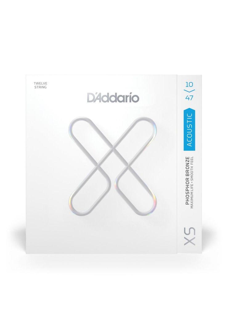 Set de cuerdas Guitarra Acústica Xs Pb X-LT 12 Str XSAPB1047-12 Daddario-2