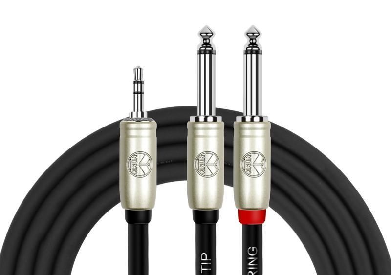Cable Patch Kirlin 2mts Y-362Pr-2M Negro
