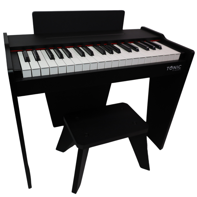 Piano TONIC con sillín para niños TON-75 Negro-0