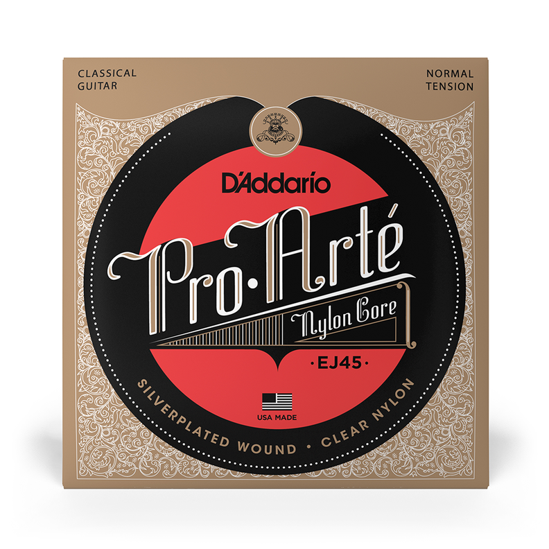 Set de cuerdas Guitarra Clásica Pro-Arté EJ45 Normal Daddario-1