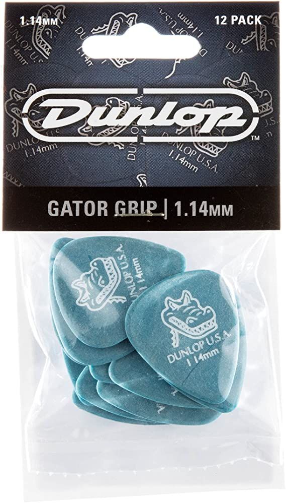 Set de Uñetas Dunlop Gator Grip 1.14mm Dunl417P1.14-3
