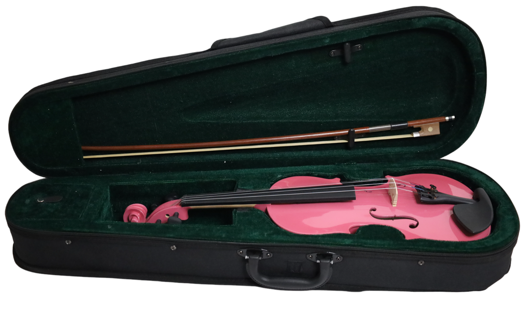 Violín Livorno Color Rosado 1/2 LIV-27PK-3