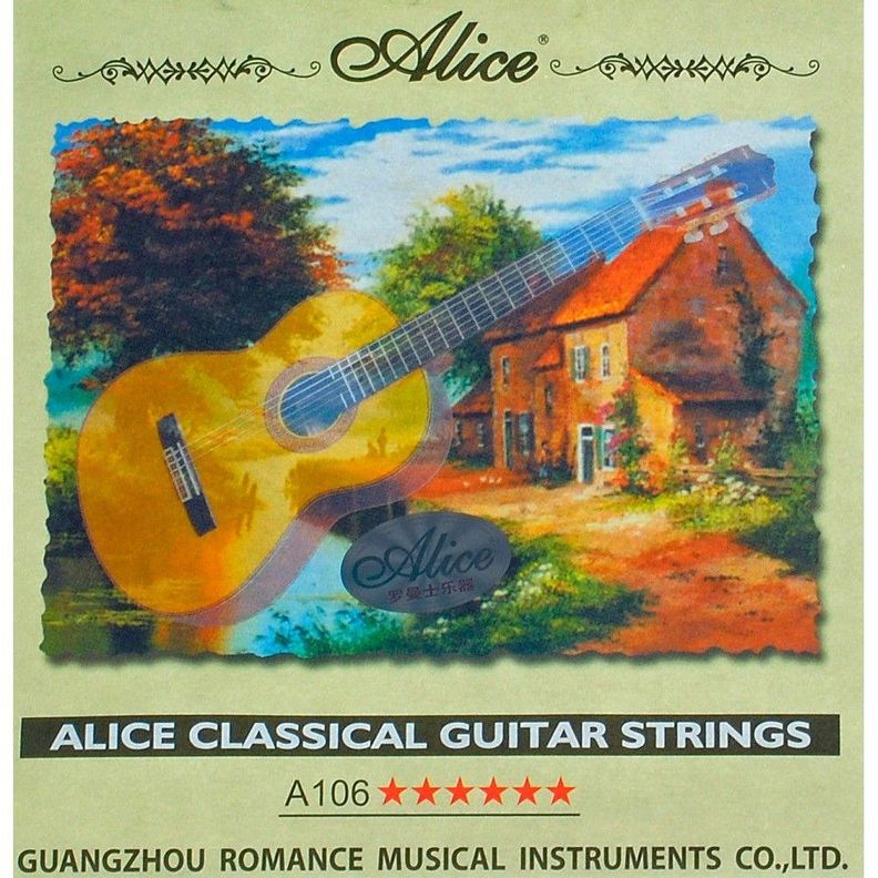 Cuerdas Guitarra Clásica Alice A106H-0