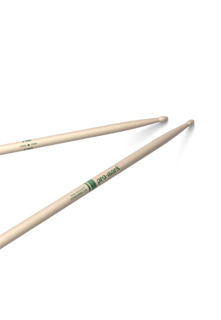 Baquetas 7A Raw Madera Hickory Forward Pro Mark-1