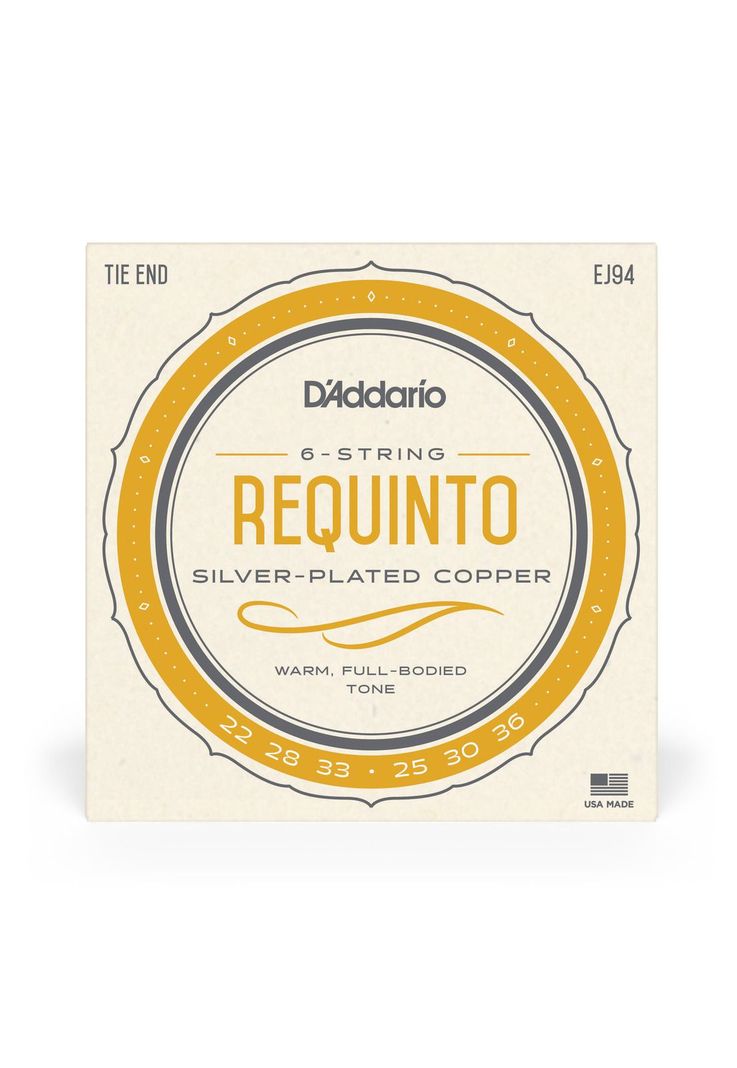 Set de cuerdas Guitarra Acústica Requinto EJ94 Daddario-2