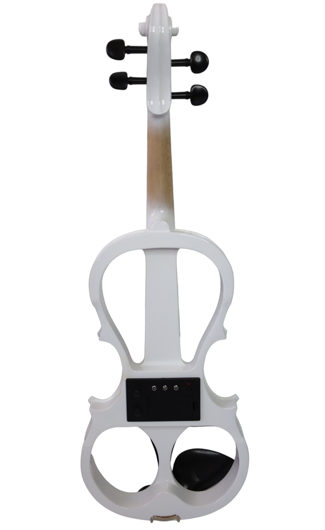 Violín Eléctrico Livorno 4/4 Blanco LIV-E-40WH-1