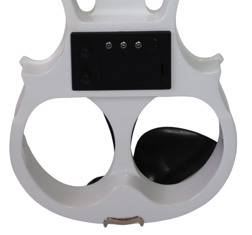 Violín Eléctrico Livorno 4/4 Blanco LIV-E-40WH-3