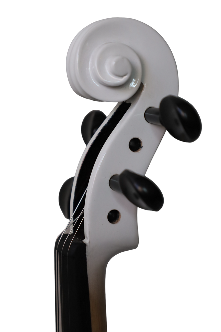 Violín Eléctrico Livorno 4/4 Blanco LIV-E-40WH-4
