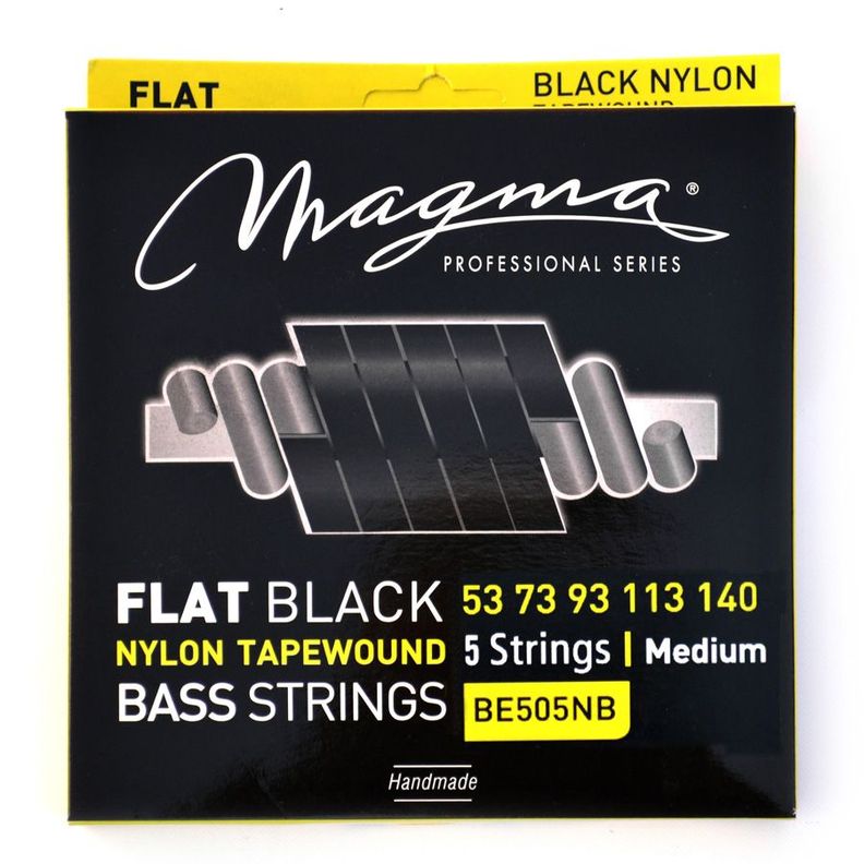 Set de Cuerdas Bajo Eléctrico Flat BE505NB Magma-0