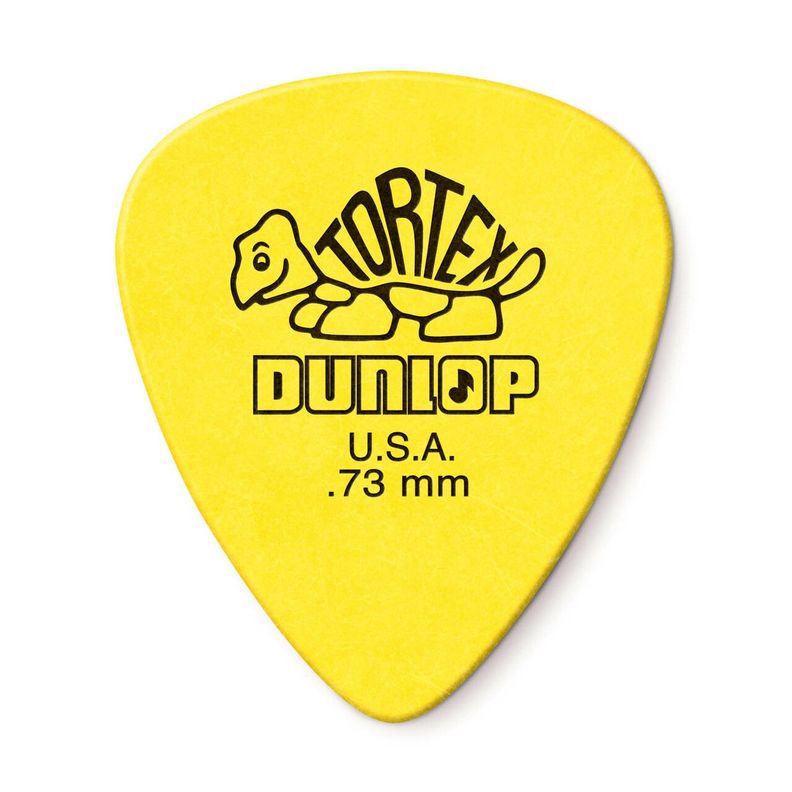 Uñetas Dunlop Tortex Estandar 418R 0.73 Bolsa 72Un-0