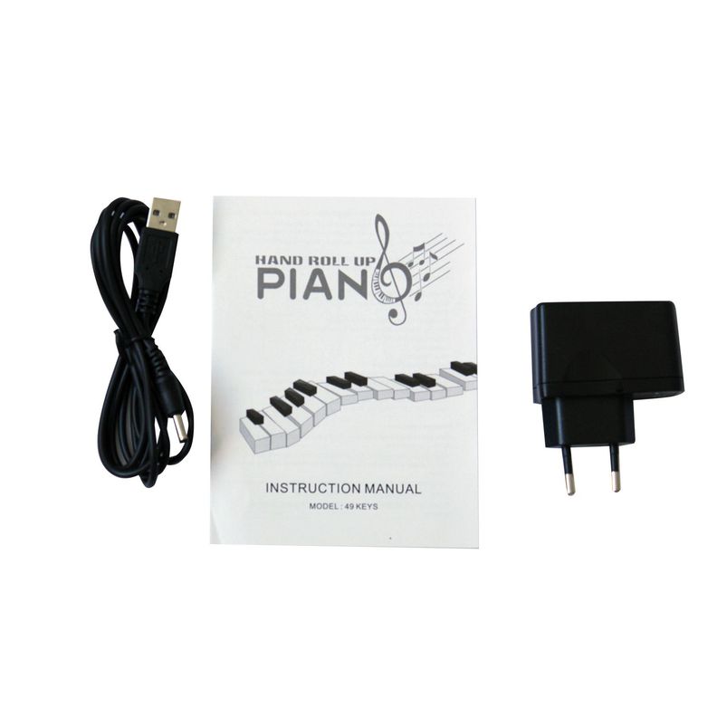 Piano Eléctrico Portátil Flexible 49 Teclas Allegro All-K49-3