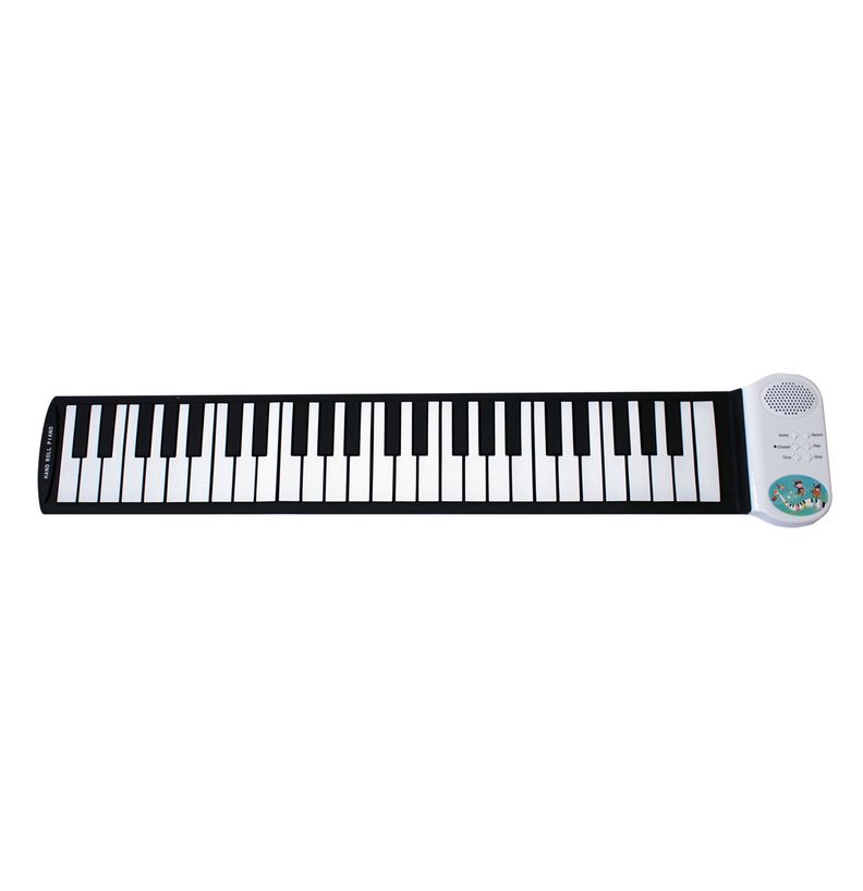 Piano Electrico Portatil Flexible 49 Teclas Allegro All-K49 Negro