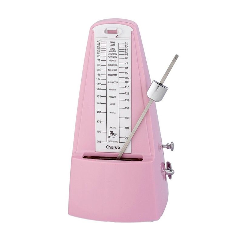 Metronomo mecanico Pink WSM-330PK Cherub Rosado