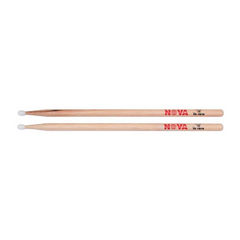 Baquetas Vic Firth 5B NOVA Punta de Nylon-1