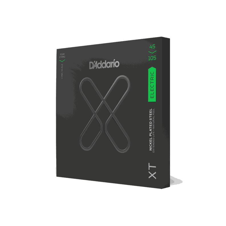 Set de cuerdas Bajo XT NKL 45-105 Long XTB45105 Daddario-0
