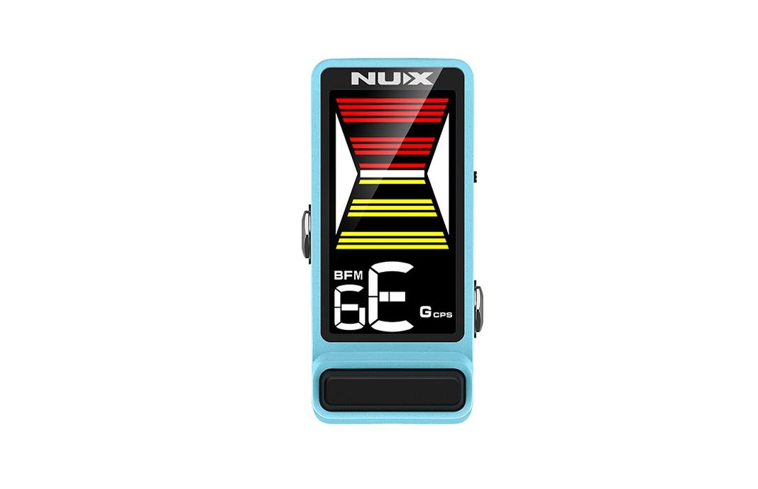 Pedal de Afinacion NUX para Guitarra y Bajo NTU-3 MKII Celeste