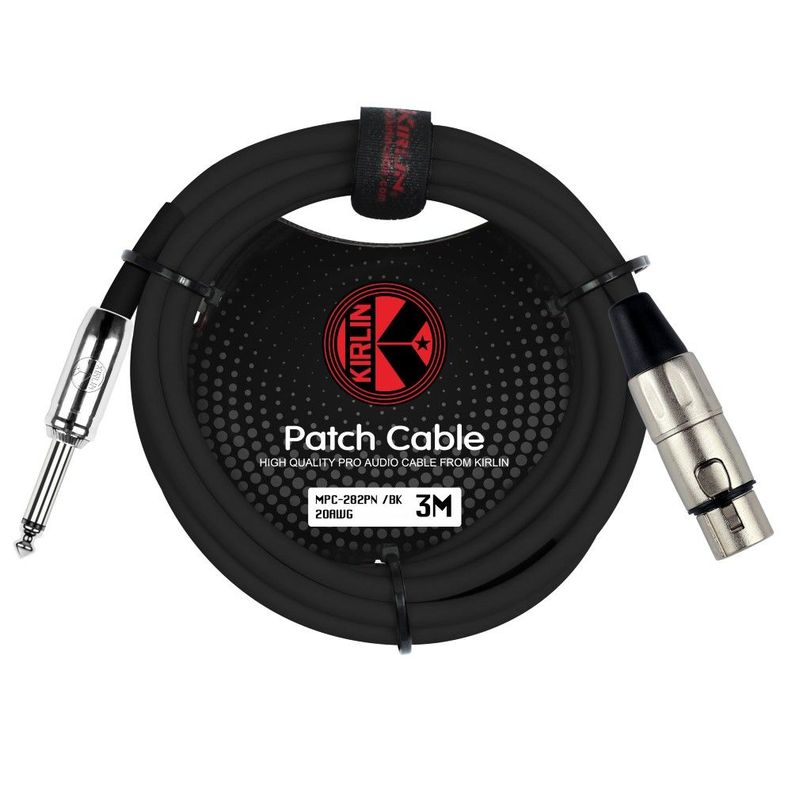 Cable Micrófono Kirlin Xlr (H)- Plug 3M Mpc-282Pn-3-1