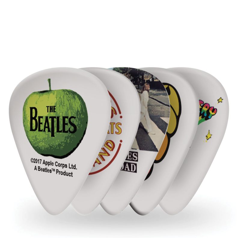 Uñetas 10 pack Beatles Album Med US 1CWH4-10B3 Daddario-0