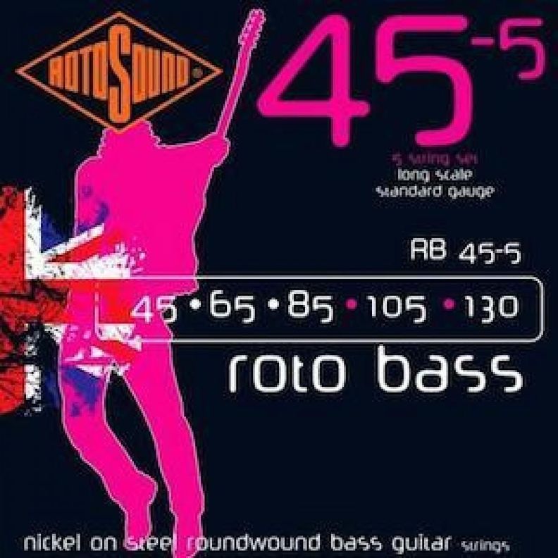 Set Bajo Eléctrico Roto Bass 5 45-130 Rb45-5-1