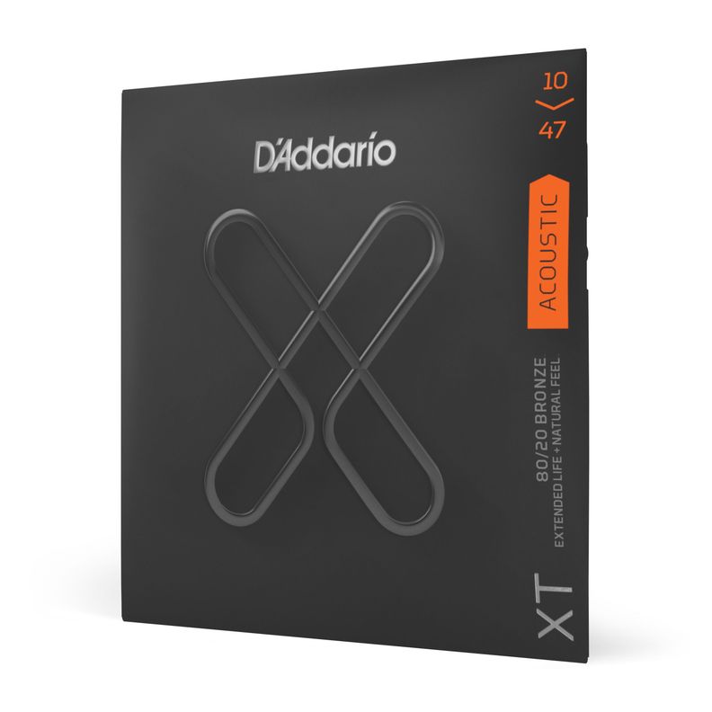 Set de cuerdas Guitarra Acústica Bronze XT 80/20 X-Light XTABR1047 Daddario-0