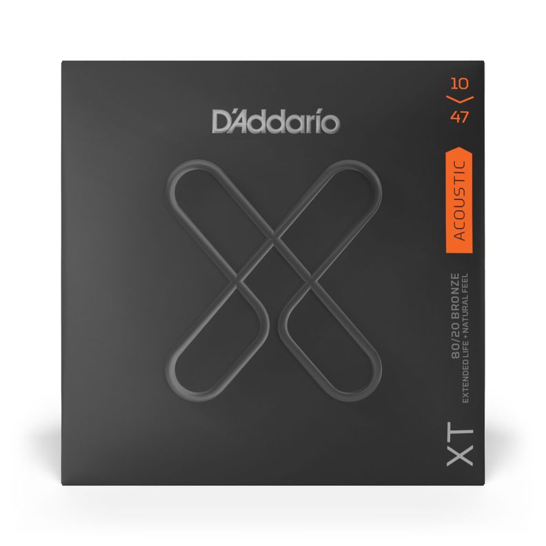Set de cuerdas Guitarra Acústica Bronze XT 80/20 X-Light XTABR1047 Daddario-1