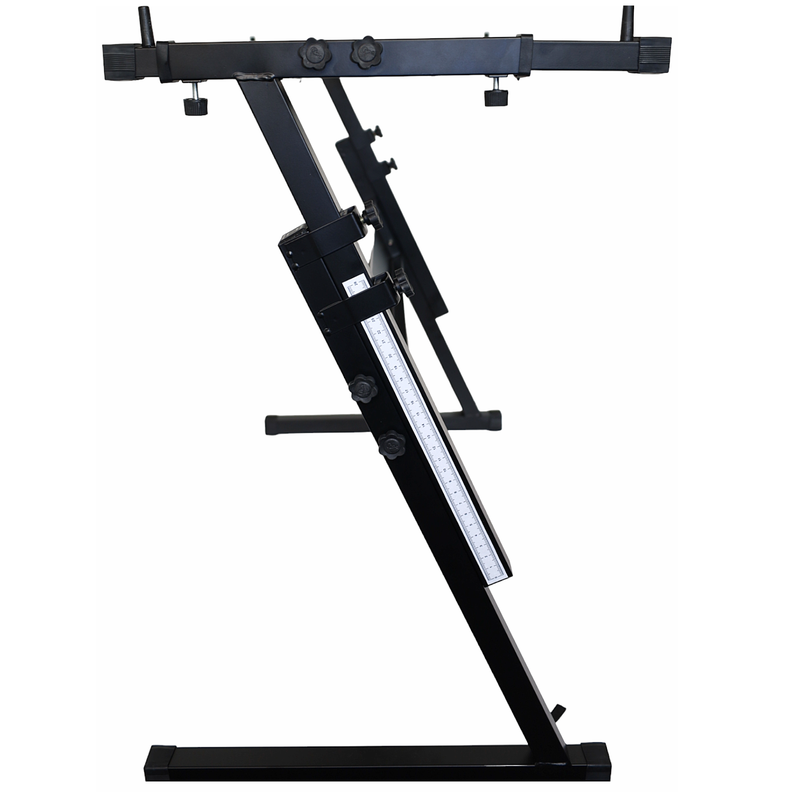Atril para Teclado Tipo Z Soporte y Altura Ajustable TAU-002B-1