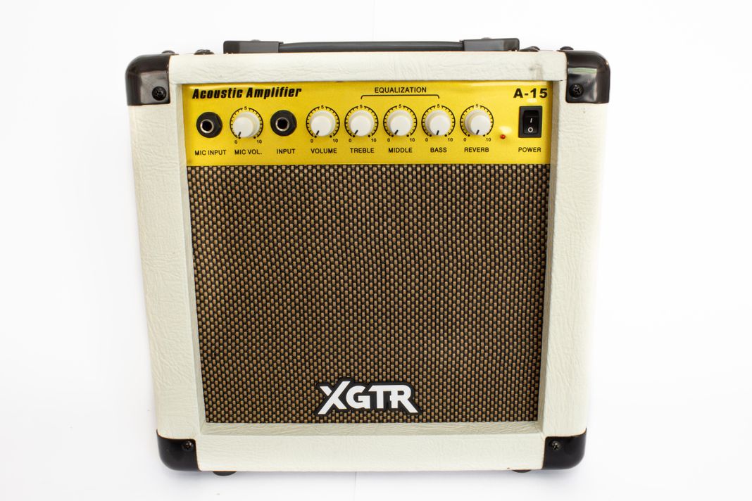 Amplificador XGTR de guitarra electroacústica 15W A-15-1