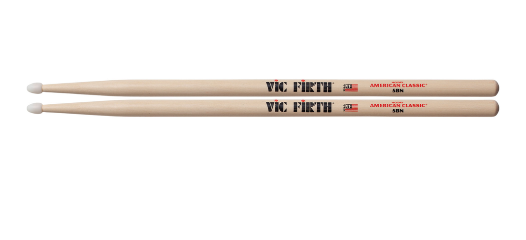 Baquetas Vic Firth 5B American Classic Punta de Nylon-2