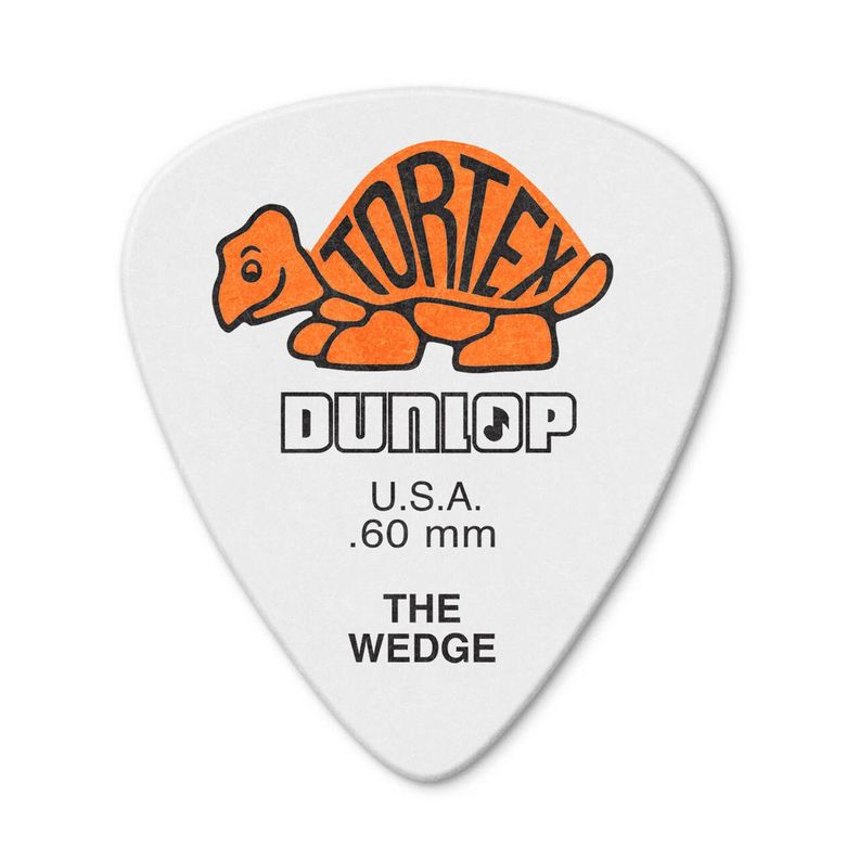 Uñetas Dunlop Tortex Wedge 424R 0.60 Bolsa 72Un-0