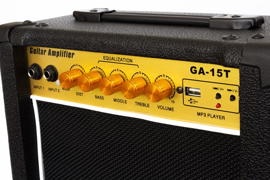 Amplificador XGTR de guitarra eléctrica 15W GA-15T-1